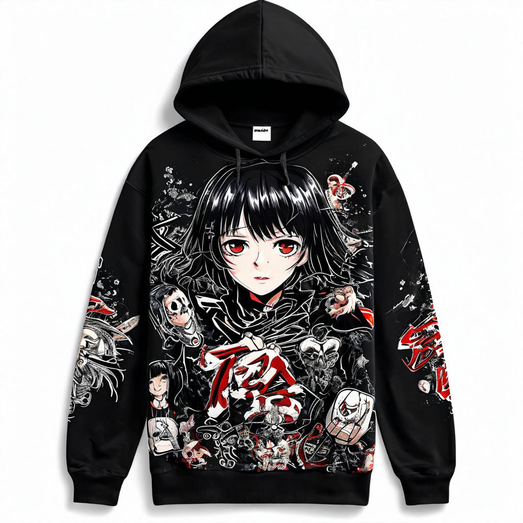 Printed Hoodie